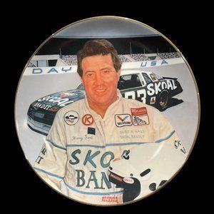 Vintage Nascar Collector Plate "Handsome Harry" Gant